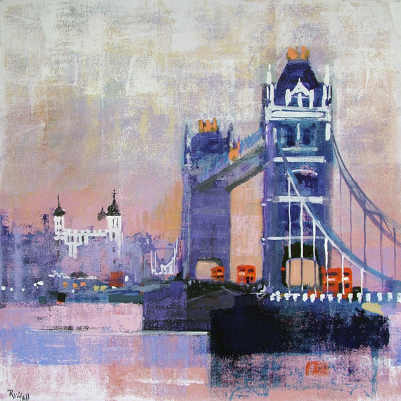 TOWER BRIDGE AND BUSES