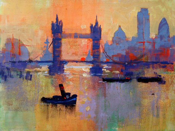 TOWER BRIDGE SUNSET