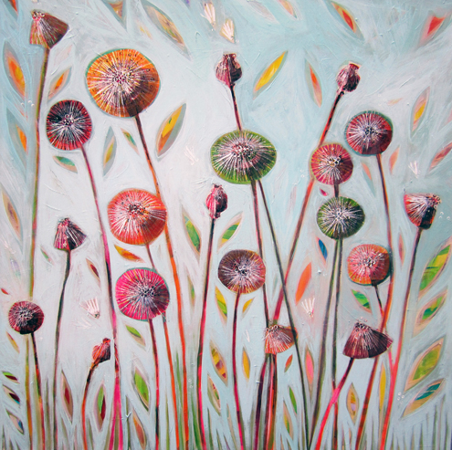 DANDELION BLUE by Shyama Ruffell