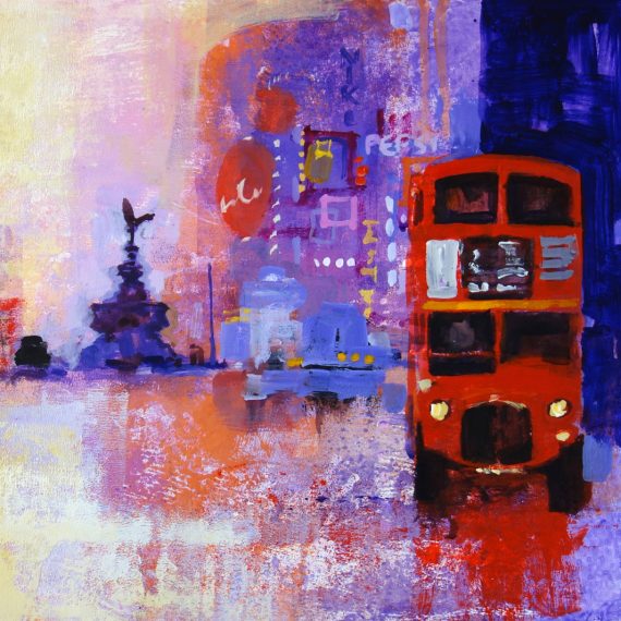 LONDON BUS card