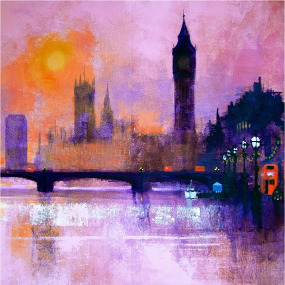 WESTMINSTER SUNSET card